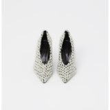 Camilla and Marc Rhys Braided Pump | Cream/Black