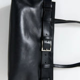St Agni Belt Detail Baguette Bag | Black