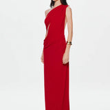 Misha Solstice Cupro Dress | Cherry (PRE-ORDER)