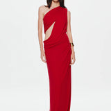 Misha Solstice Cupro Dress | Cherry (PRE-ORDER)