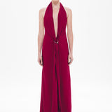 THE 'DONNA' SATIN DRESS