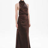 THE 'CAMERON' SATIN DRESS