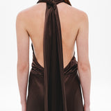 THE 'CAMERON' SATIN DRESS