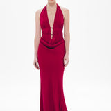 THE 'CELINE' SATIN DRESS