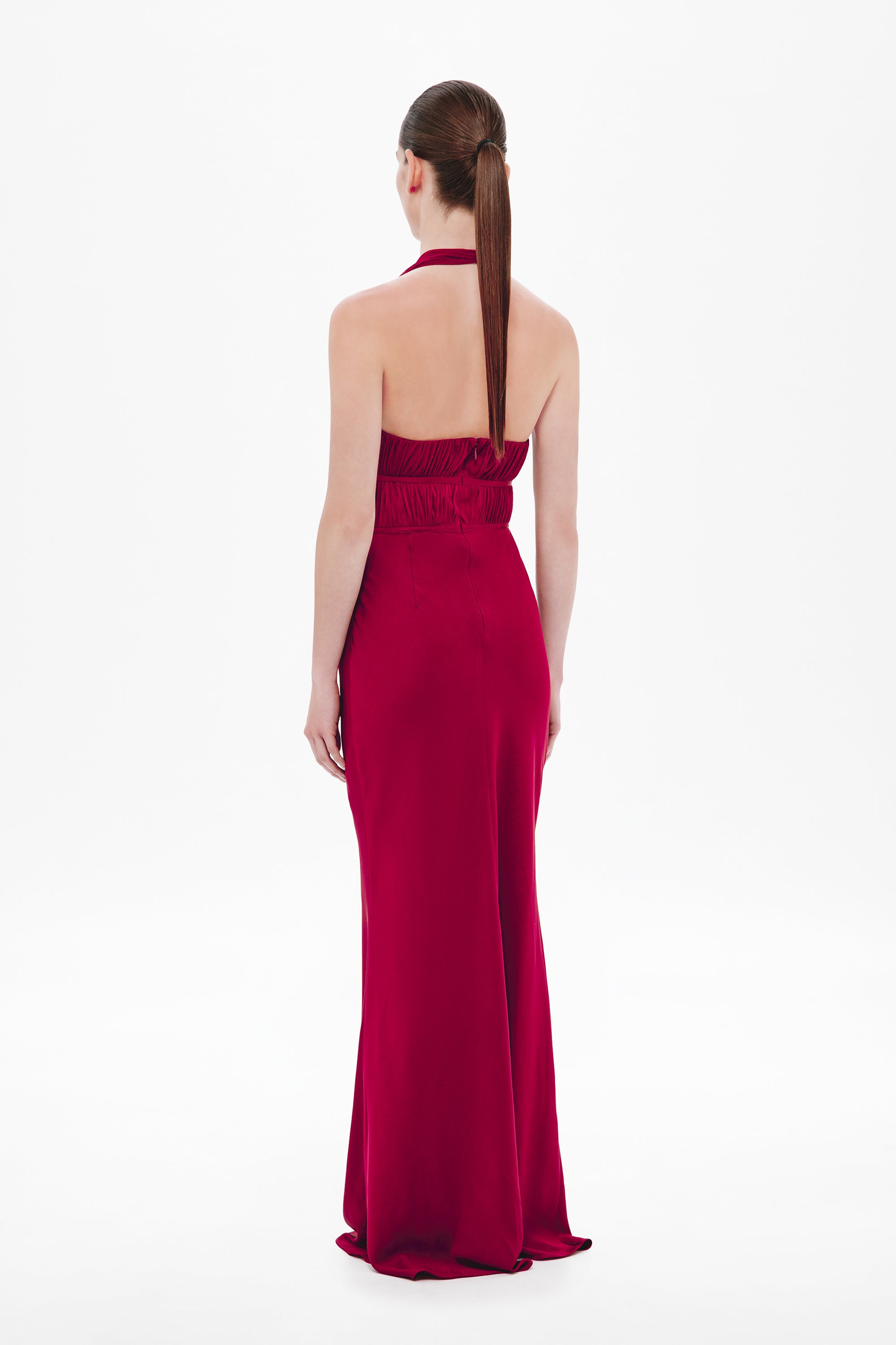 THE 'CELINE' SATIN DRESS
