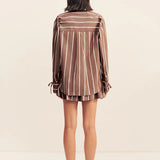 Shona Joy Spencer Shirt | Cafe Au Lait