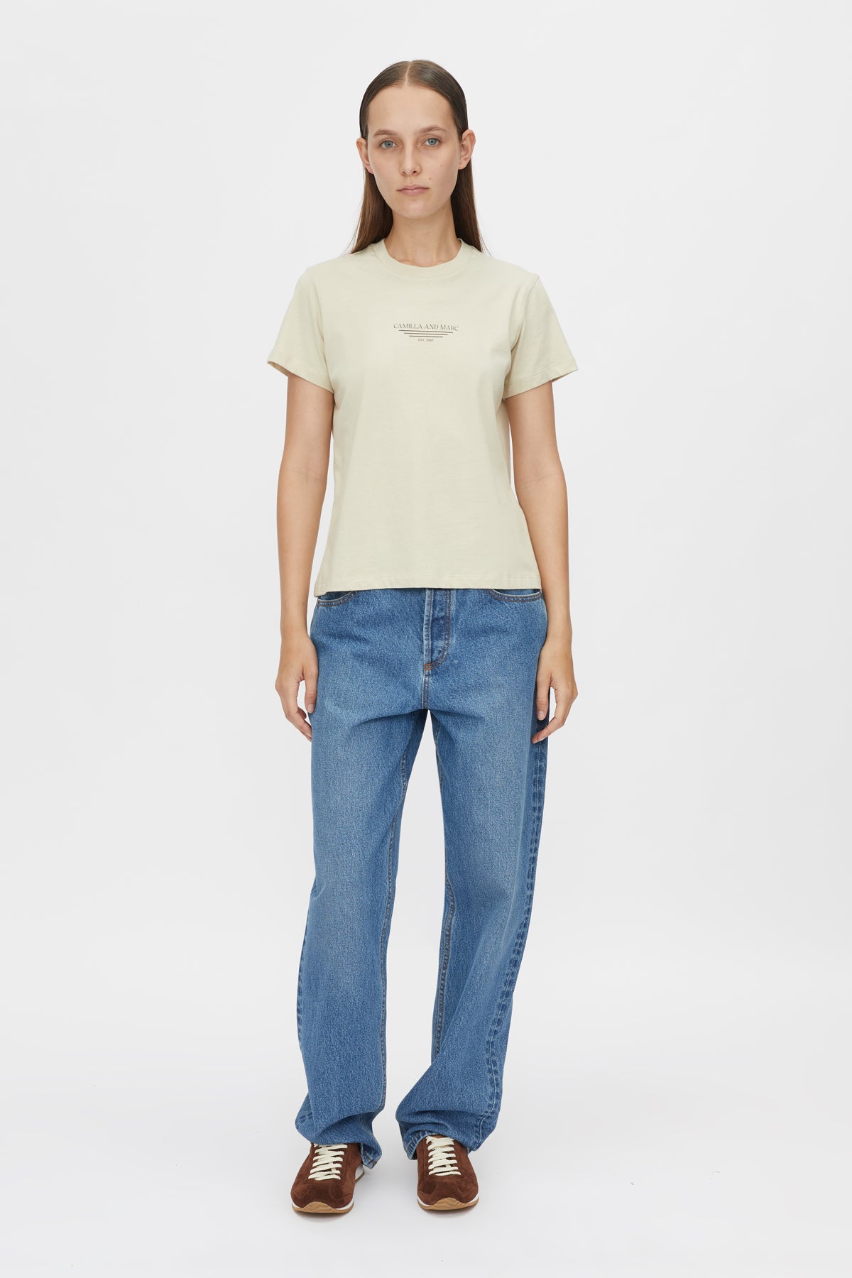 Janice Neat Fit Logo Tee