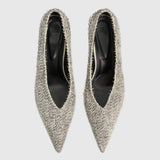Camilla and Marc Rhys Two Tone Pump | Black/White