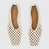 Camilla and Marc Christine Braided Flat | Ivory