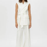 Camilla and Marc Cypress Tailored Vest | Cream