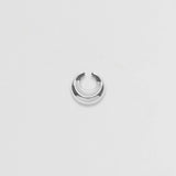 Nina Gordon Concave Ear Cuff - Small | Silver