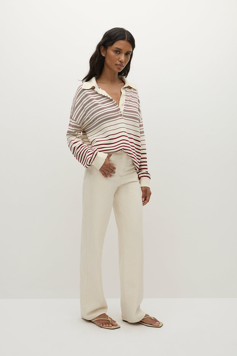 HARLOW OVERSIZED POLO