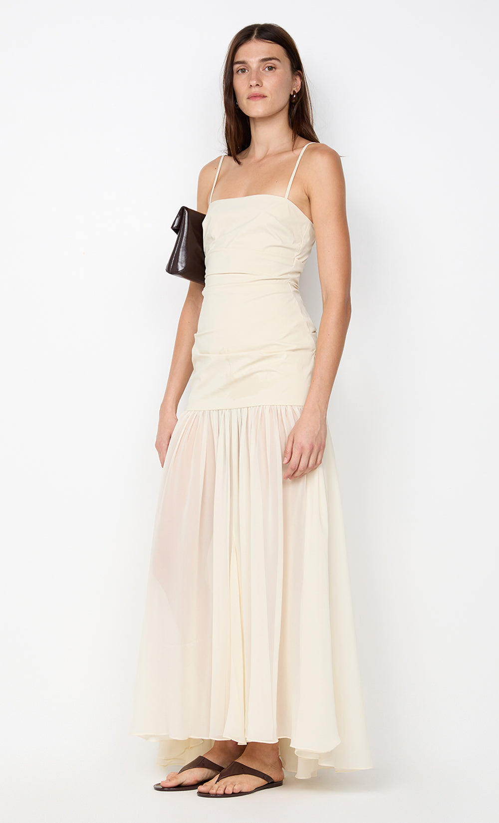 REID DROP WAIST MAXI DRESS