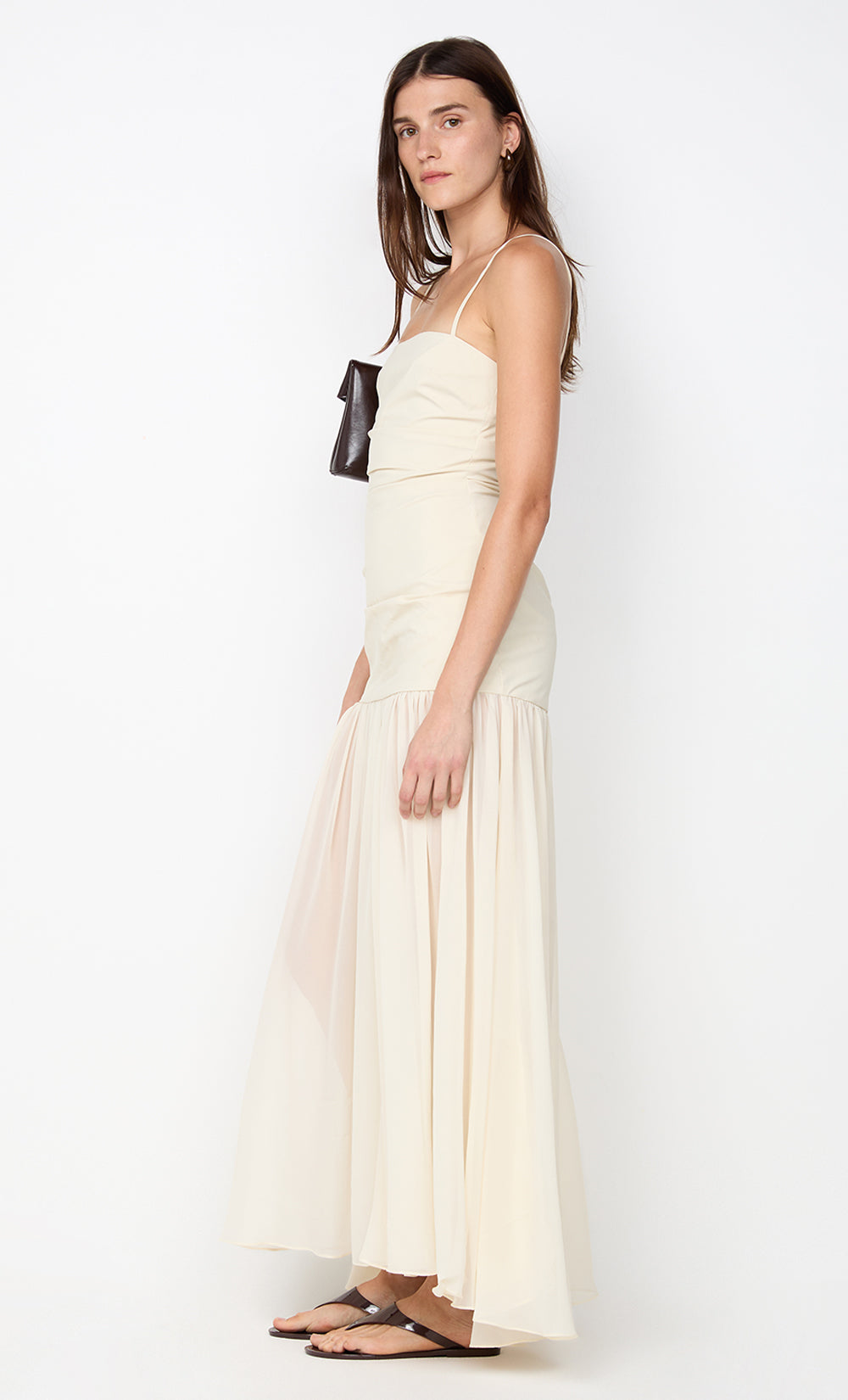 REID DROP WAIST MAXI DRESS