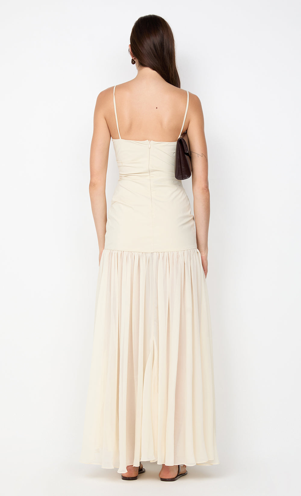 REID DROP WAIST MAXI DRESS
