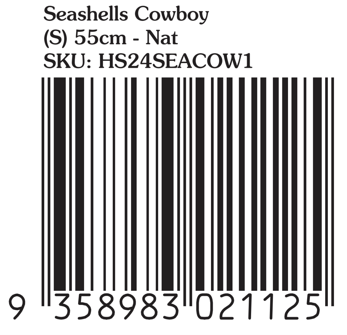 Seashells Cowboy