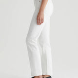 AG Saige High Rise Straight | Modern White