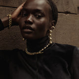 F + H Studios Syndicate Bracelet | Brass + Sterling Silver