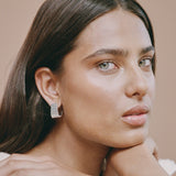Porter Turtle Earrings | Silver
