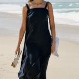 Ceres Life Doublecloth Poolside Dress | Fresh Navy