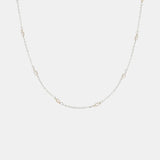 Saint Valentine Something Blue Necklace | Silver