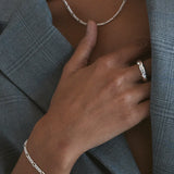 Saint Valentine Figaro Chain Bracelet | Silver