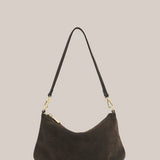 Vestirsi Ashley Suede Crossbody Bag | Dark Chocolate