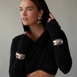 Lili Claspe Layla Dome Cuff | Silver