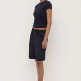 Assembly Label Linley Rib Tee | True Navy (PRE-ORDER)