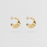 Nina Gordon Mega Hoops - Large | Gold