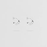 Nina Gordon Mega Hoops - Small | Silver