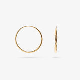 Nina Gordon Momento Hoops - Large | Gold