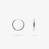 Nina Gordon Momento Hoops - Mini | Silver (PRE-ORDER)