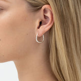Nina Gordon Momento Hoops - Mini | Silver (PRE-ORDER)