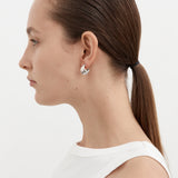 Nina Gordon Mega Hoops - Small | Silver