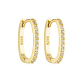 Porter Oval Angel Hoops 15mm | Gold