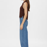 Cardinal Sleeveless Cardigan
