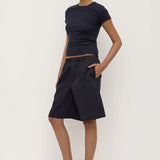 Assembly Label Riley Poplin Short | True Navy (PRE-ORDER)