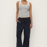 Assembly Label Rooney Poplin Pant | True Navy (PRE-ORDER)