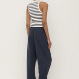 Assembly Label Rooney Poplin Pant | True Navy (PRE-ORDER)
