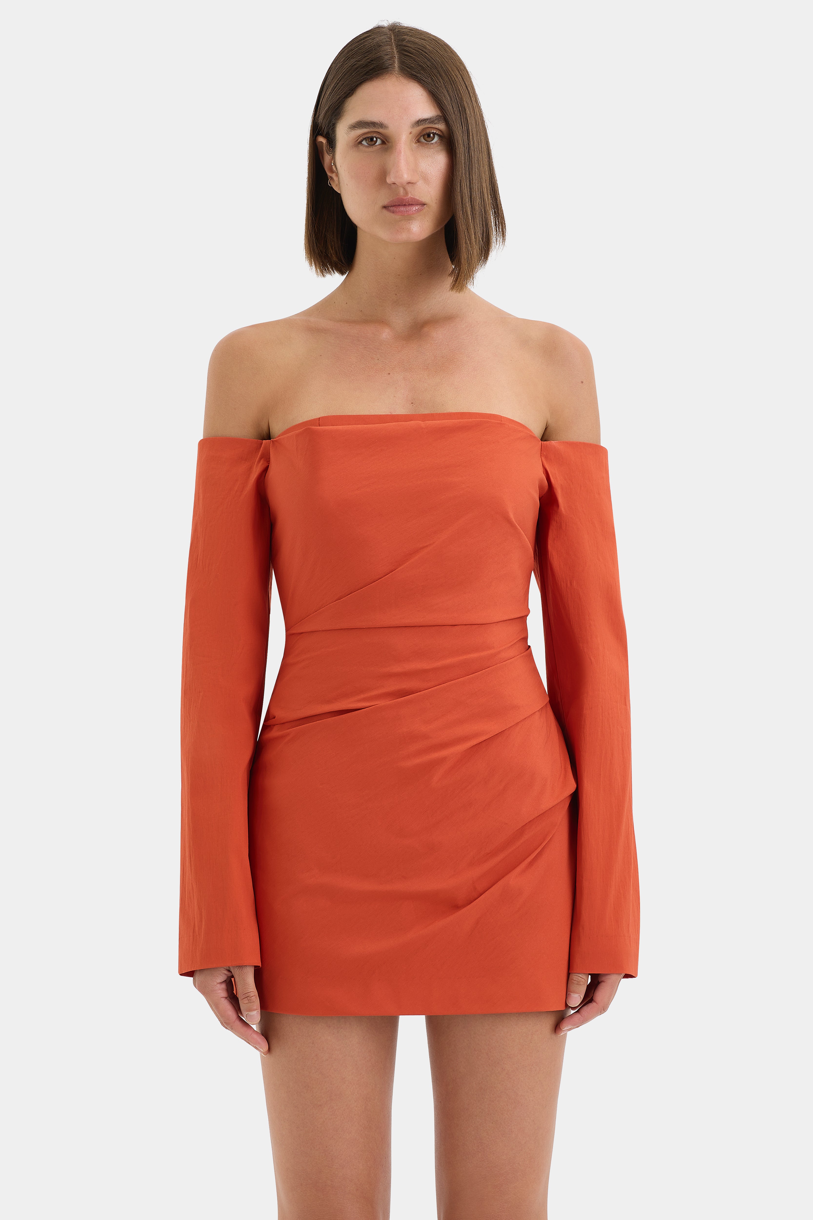 Rossana Off Shoulder Mini Dress