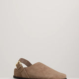 A Emery Louis Clog | Caribou Suede