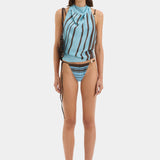 Rioja Halter Scarf Top
