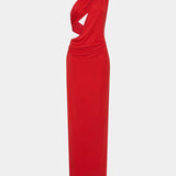 Misha Solstice Cupro Dress | Cherry (PRE-ORDER)