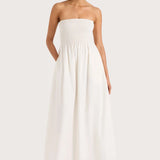 Faithfull Jamie Dress | White