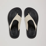 A Emery Hardie Heeled Sandal | Egg Shell