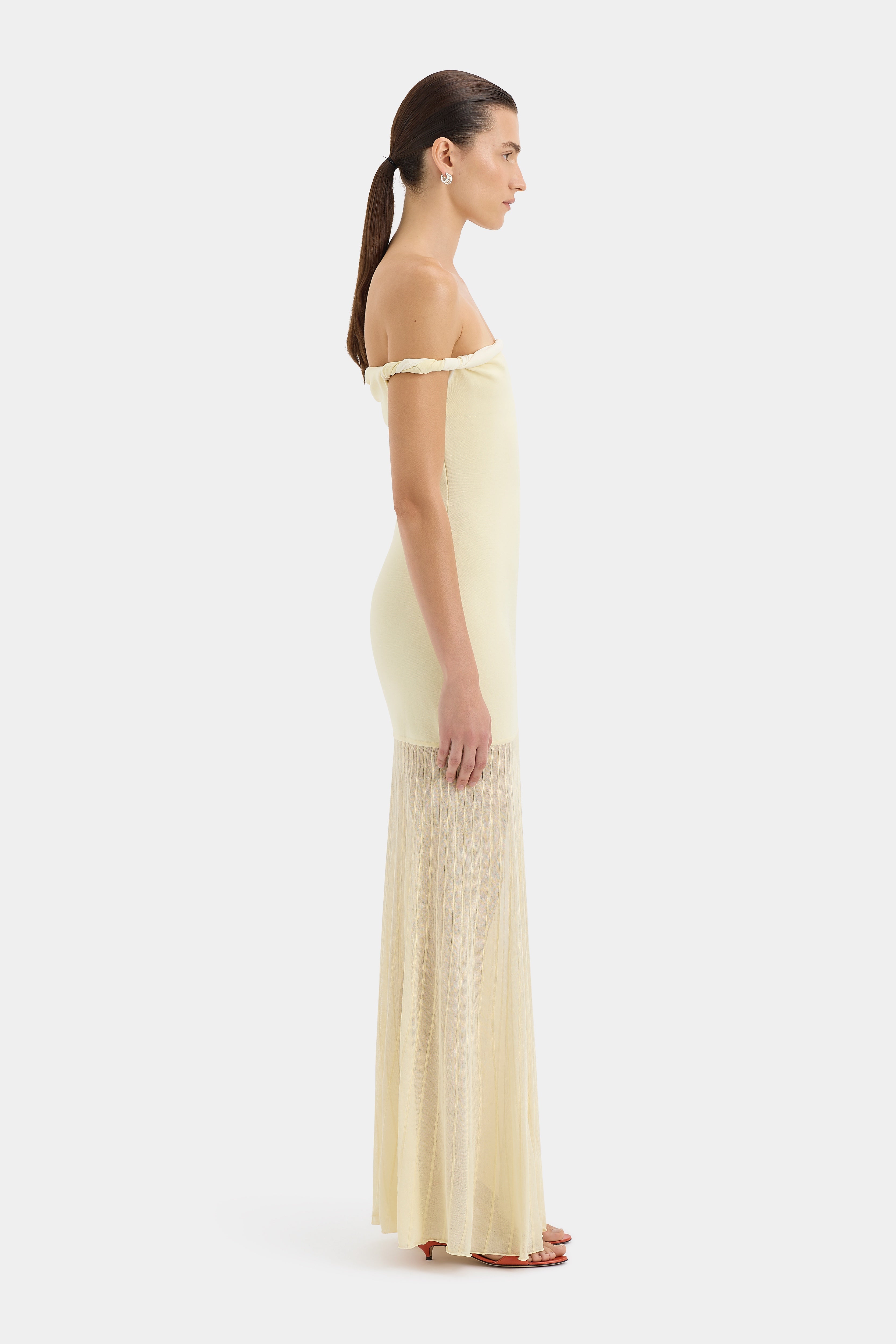 Elia Off Shoulder Twist Dress
