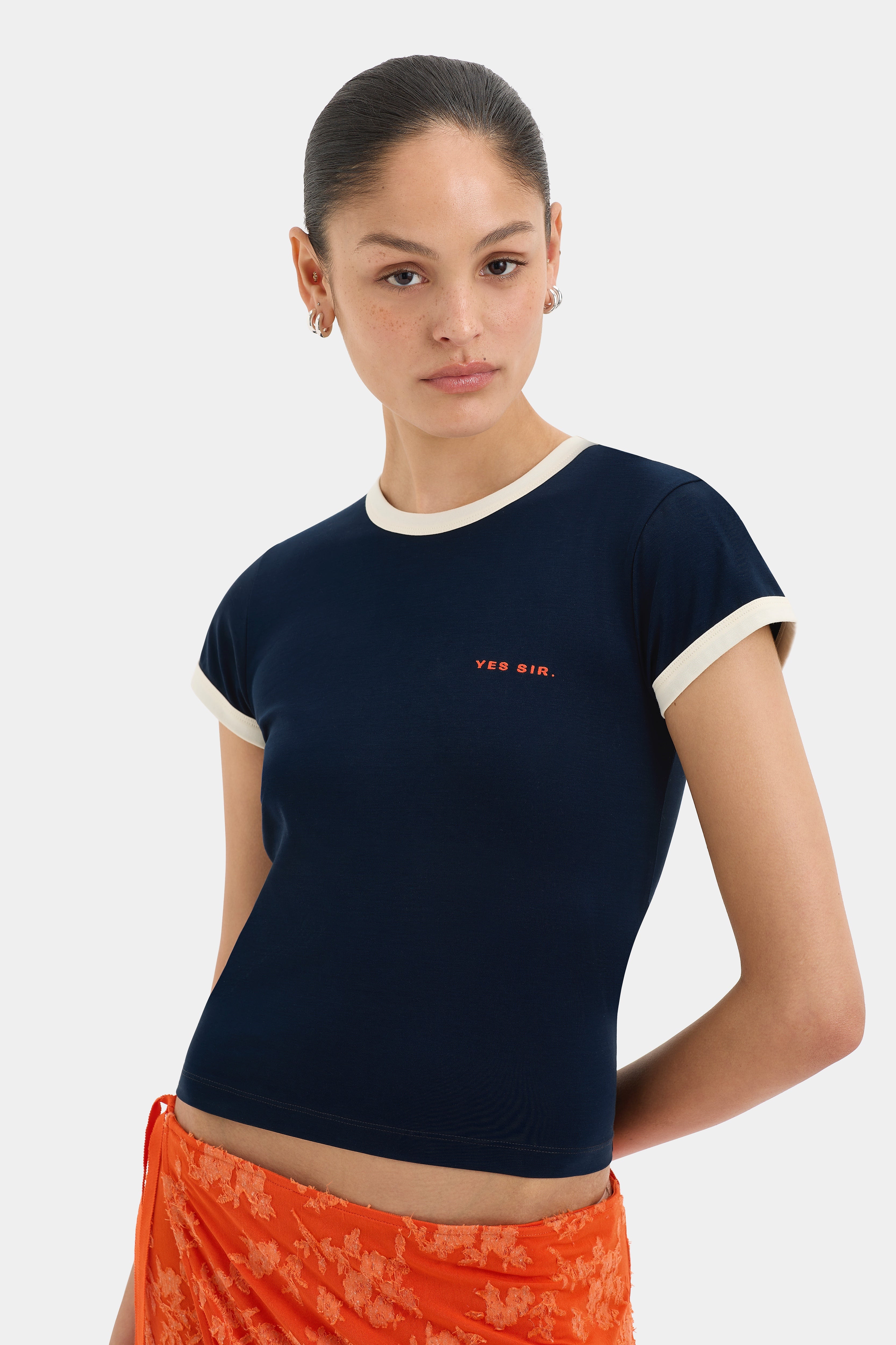 Yes SIR. Fitted Tee