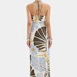 Lola Pleated Midi Dress