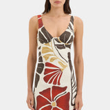 Julietta Balconette Midi Dress